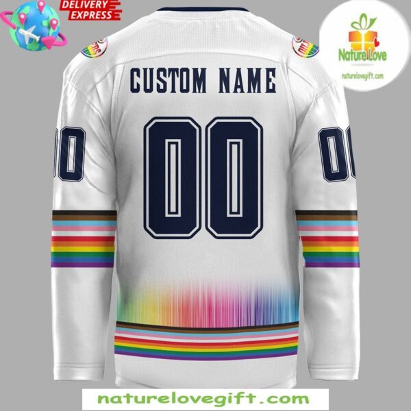 Edmonton Oilers Pride Hockey Jersey Community Special Edition