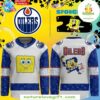 Edmonton Oilers Spongebob Hockey Jersey 25th Anniversary Special