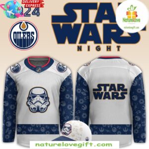 Edmonton Oilers Star Wars Night 2025 Hockey Jersey