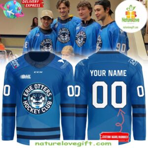 Erie Otters Hockey Jersey Highmark Caring Place Special Edition