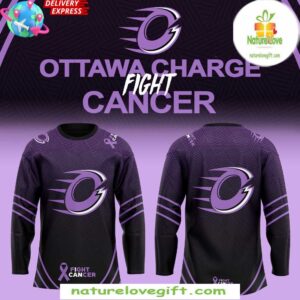 Fight Cancer 2025 Ottawa Charge Jersey Hockey