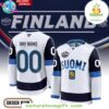 Finland Ice Hockey Jersey 2025 4 Nation Face Off