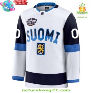4 Nation Face Off 2025 Finland Ice Hockey Jersey