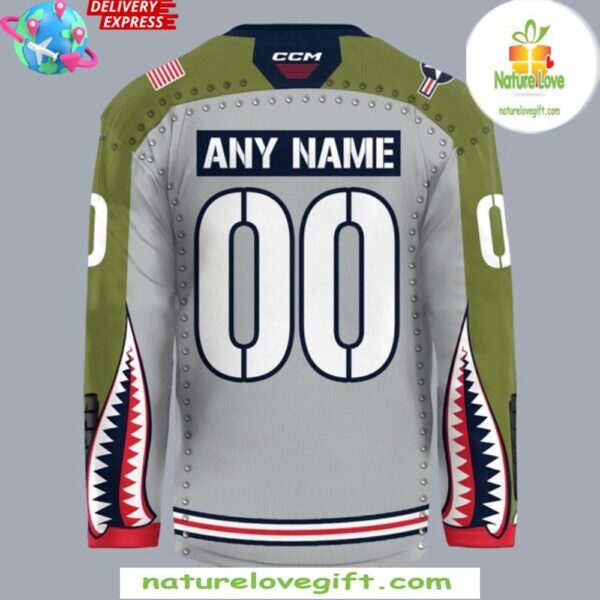 Firebirds Hockey Jersey 2025 Coachella Valley Military Appreciation