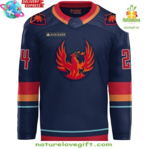AHL Coachella Valley Firebirds 2024 Derek Laxdal Hockey Jersey
