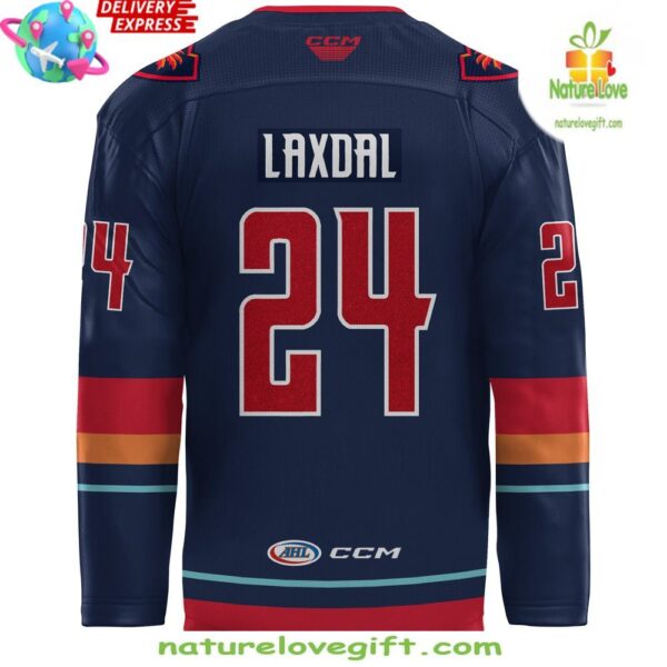 Firebirds Hockey Jersey 2025 Derek Laxdal AHL Coachella Valley