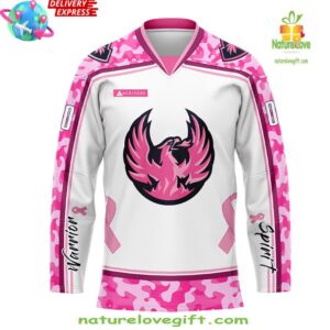 Coachella Valley Firebirds Pink in the Rink Special Hockey Jersey