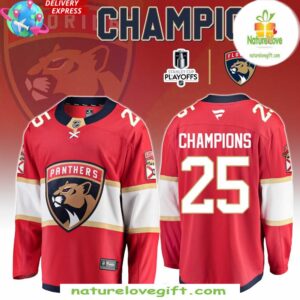 Florida Panthers 2025 Stanley Cup Jersey NHL Hockey