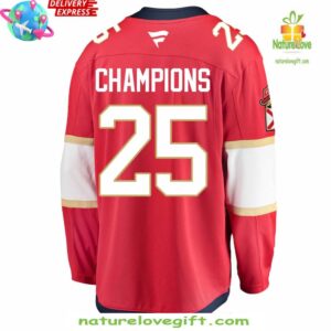 Florida Panthers NHL Stanley Cup 2025 Hockey Jersey InspirDG 3