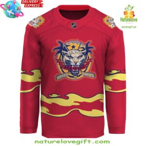 Florida Panthers Vamos Gatos Night 2025 Hockey Jersey