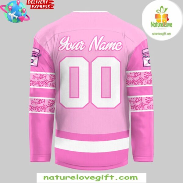 Florida Panthers Barbie Night 2025 Jersey Hockey Fan Gear