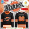 Fort Wayne Komets 2025 Black Hockey Jersey Men’s