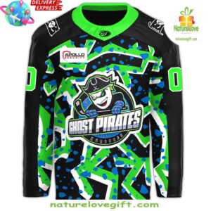Savannah Ghost Pirates 2025 Retro Night Hockey Jersey