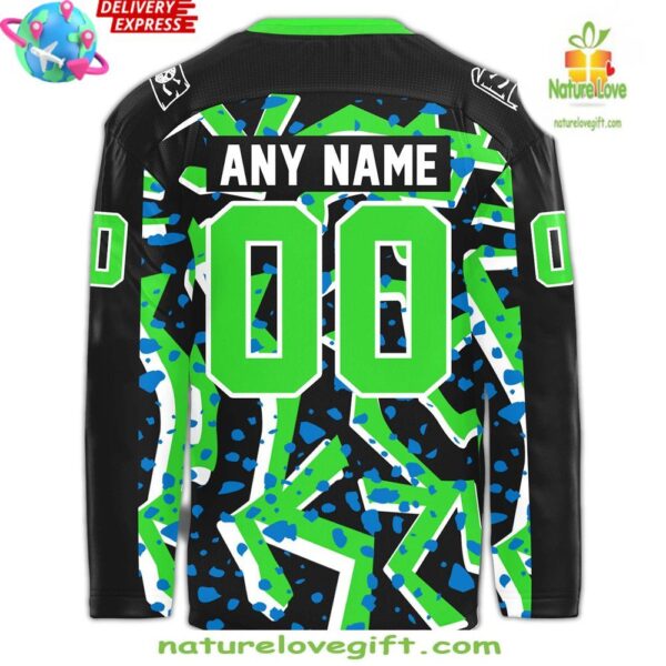 Ghost Pirates 2025 Retro Hockey Jersey Savannah Night Edition