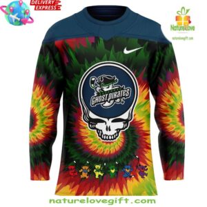 Savannah Ghost Pirates Grateful Dead Night 2025 Hockey Jersey