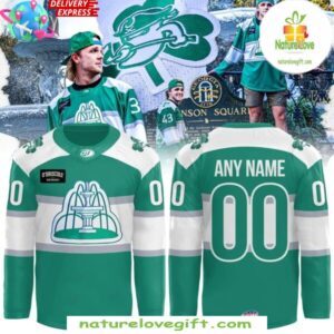 Ghost Pirates Hockey Jersey St Patricks Day 2025 Savannah