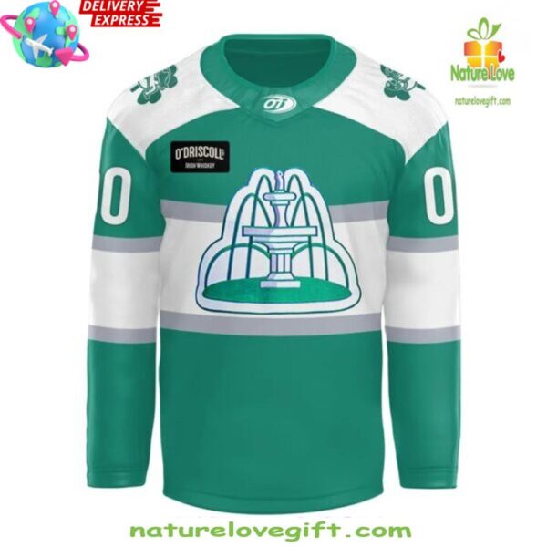 Ghost Pirates Hockey Jersey St Patricks Day 2025 Savannah