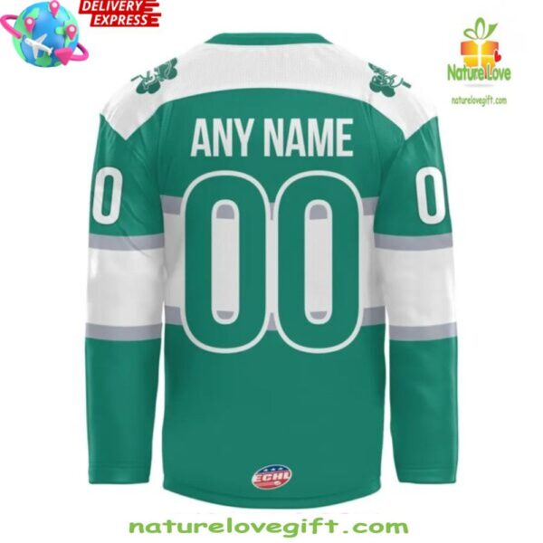 Ghost Pirates Hockey Jersey St Patricks Day 2025 Savannah