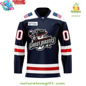 Savannah Ghost Pirates Military Appreciation Night 2024 Hockey Jersey