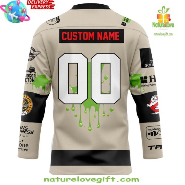 Ghostbusters Halloween Hockey Jersey 2025 Berkshire Bees
