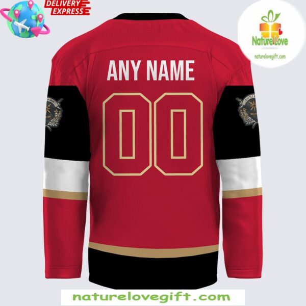 Golden Knights Firefighter Jersey Hockey Appreciation Night