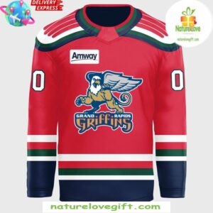 Grand Rapids Griffins CCM Quicklite Premier RED Hockey Jersey