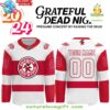 Grateful Dead Night 2025 Detroit Red Wings Hockey Jersey