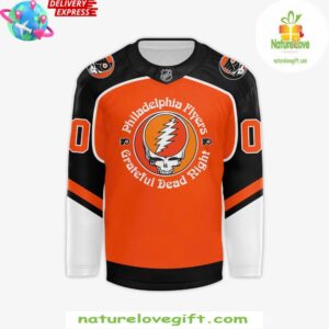 Philadelphia Flyers Grateful Dead Night 2025 Hockey Jersey