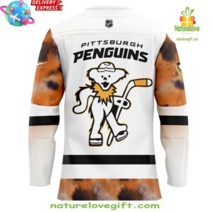 Pittsburgh Penguins x Grateful Dead Night Special White Hockey Jersey