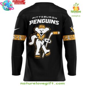 Pittsburgh Penguins x Grateful Dead Night Nike Hockey Jersey