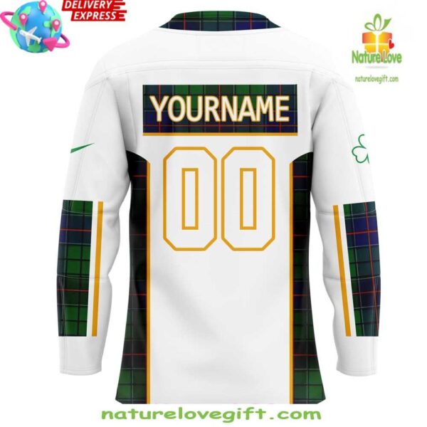 Greenville Swamp Rabbits 2025 St Patricks Hockey Jersey