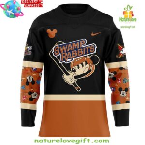 Greenville Swamp Rabbits Mickey Friends Special Hockey Jersey