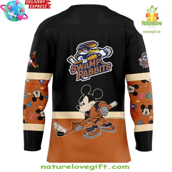 Greenville Swamp Rabbits Hockey Jersey Mickey & Friends Special Edition