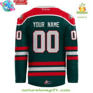 Halifax Mooseheads New 2024 Green Hockey Jersey