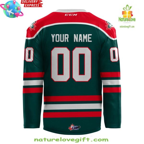 Halifax Mooseheads 2025 Green CCM Hockey Jersey