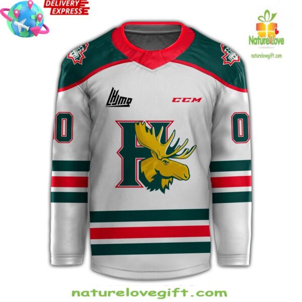Halifax Mooseheads 2025 White CCM Hockey Jersey