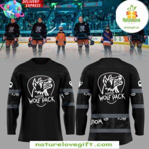 Hartford Wolf Pack 2025 Emo Night Hockey Jersey
