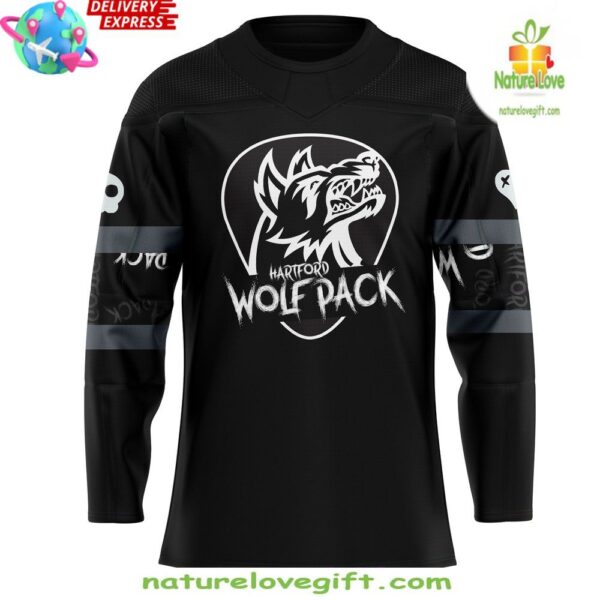 Hartford Wolf Pack 2025 Emo Night Hockey Jersey
