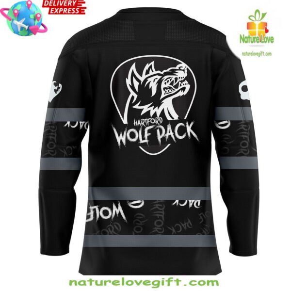 Hartford Wolf Pack 2025 Emo Night Hockey Jersey