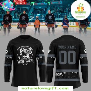 Hartford Wolf Pack Emo Night 2025 Hockey Jersey