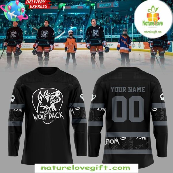 Hartford Wolf Pack 2025 Emo Night Hockey Jersey