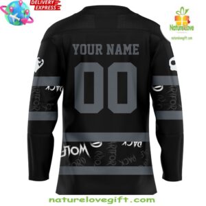 Hartford Wolf Pack Emo Night 2025 Hockey Jersey