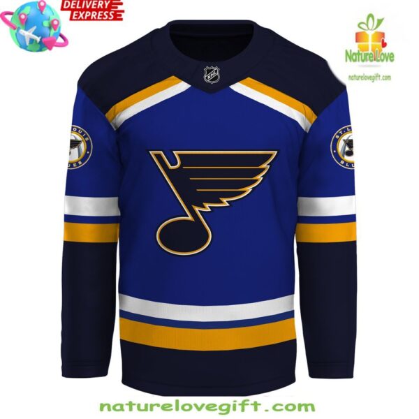 Hello Kitty St Louis Blues Plush Hockey Jersey