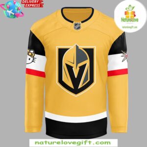 Vegas Golden Knights x Hello Kitty 50th Anniversary Hockey Jersey