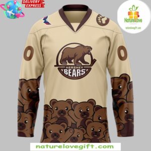Hershey Bears Christmas Holiday Special Hockey Jersey