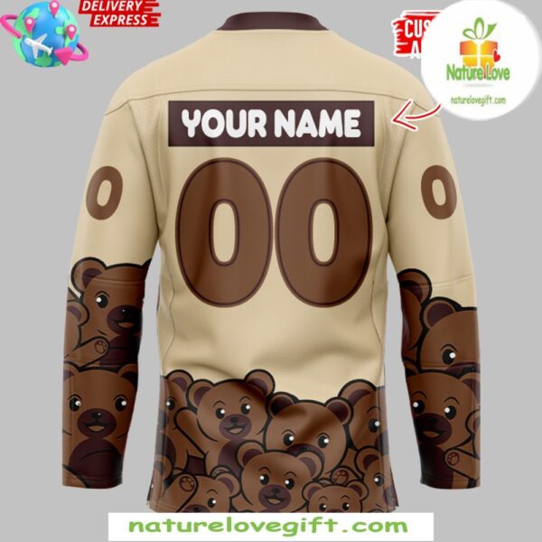 Hershey Bears Hockey Jersey Christmas Holiday Special