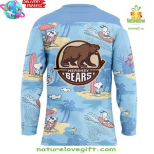 Hershey Bears Peanuts Summer Collection Hockey Jersey