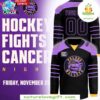 Hockey Fight Cancer Toledo Walleye 2025 Jersey