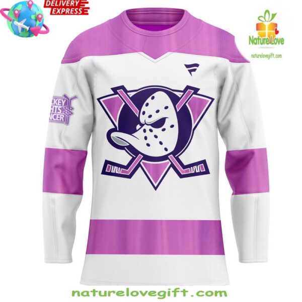 Hockey Fights Cancer Anaheim Ducks Special Jersey