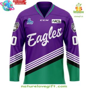 Cape Breton Eagles Hockey Fights Cancer Special Hockey Jersey